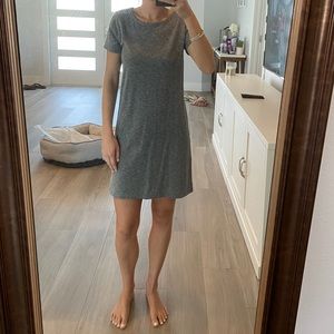 Grey T-shirt dress